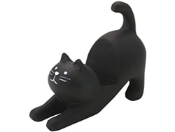Soporte Ajustable Y Extensible Para Teléfono Con Forma De Gato, Bonito Accesorio De Escritorio, Material De Poliresina.