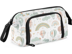 Besportble Estuche De Gran Capacidad Con Compartimento Para Estudiantes Y Viajes Y Globos Arcoíris 24 X 9,5...