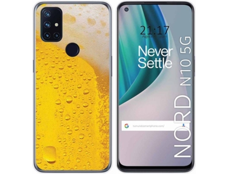 Carcasa OnePlus Nord N10 5G TUMUNDOSMARTPHONE Cerveza Multicolor