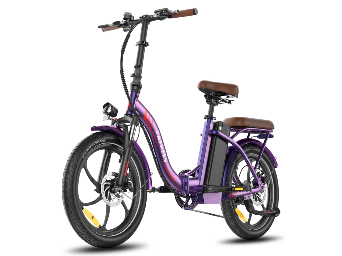 Bicicleta eléctrica plegable FAFREES F20+ Pro, motor de 250 W, batería de 36 V y 25 Ah, neumáticos de 20 x 3 pulgadas