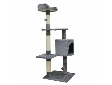 Rascador para Gatos Jasper 40 x 40 x 114 cm Gris