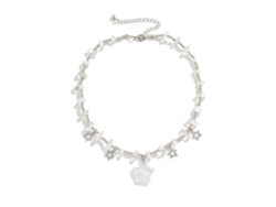 Collar Ajustable De Estrella Para Mujer Con Piedras Irregulares, Estilo Dulce Para Fiestas.