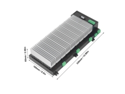 Regulador de voltaje de 1 kW y 18 canales con transformador integrado, tiristor y tarjeta de interfaz de red