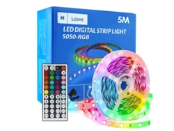 Pack Fita de Led LEDPLUS 12V 5050 30L Rgb – 5 Metros Rgb