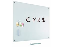 Tablero de vidrio 90x120 cm - blanco