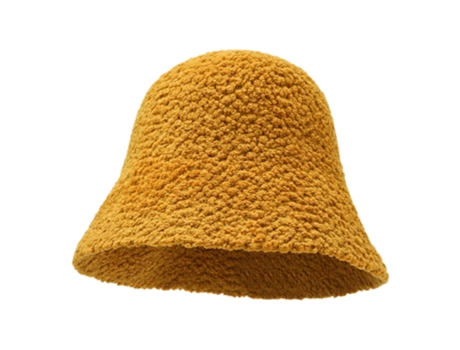 Sombrero De Sol Cálido De Pescador - Sombrero De Olla De Lana De Grano - Amarillo Sombrero De Sol Cálido De Pescador - Sombrero De Olla De Lana De ...