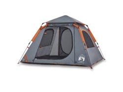 Tienda De Camping VIDAXL Gris