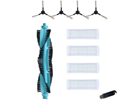 Cepillo de repuesto para trapos, cepillo lateral de filtro Hepa para Viomi V2 Pro V3 Se V-Rvclm26B, mopa aspiradora P V-Rvclm21B, accesorios