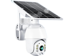 Cámara De Seguridad Ip Inalámbrica Para Exteriores 4g Con Energía Solar, Resolución 1080p Y Batería.