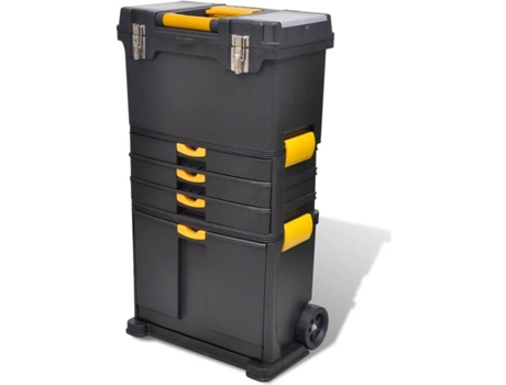 vidaXL Caja de herramientas carrito portátil