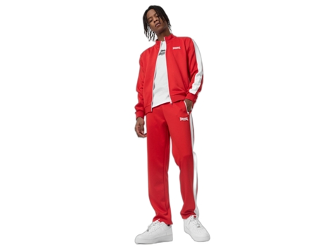 Chándale para Fitness LONSDALE Chándal Manhay Rojo (L)