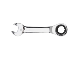 Llave Reversible De Acero Cromado De 13 Mm Y 72 Dientes Para Reparaciones En El Hogar, Bicicletas Y Automóviles.
