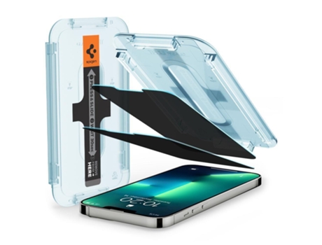 Película para iPhone 13 y 13 Pro SPIGEN Vidro Temperado para Privacidade Transparente