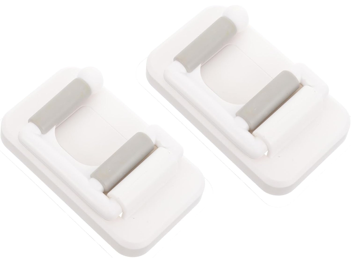 Soporte Adhesivo Pared 2 Piezas Escobas Fregonas Requiere Perforación Cocina Garaje Baño