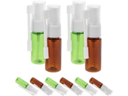 Frasco Pulvérisateur Nasal Réutilisable 10 Pièces 15 Ml Pour Lotions Corporelles Y Liquides Divers
