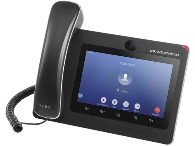 Teléfono fijo IP GRANDSTREAM NETWORKS GXV3370 negro
