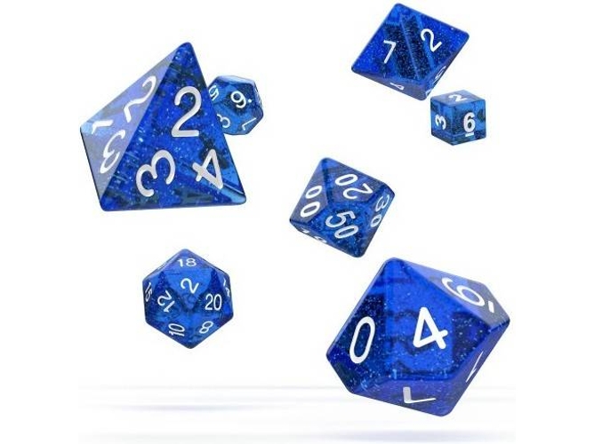 Juego de Dados OAKIE DOAKIE Dice RPG Speckled (Azul)