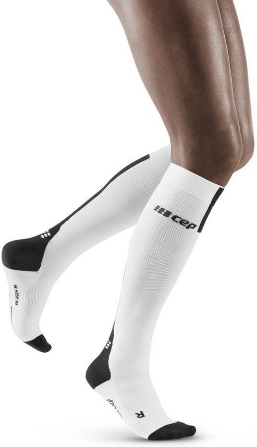 Cep Run 3.0 socke calcetines para mujer. tall 30 blanco 2