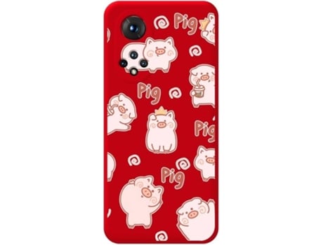 Carcasa Huawei Honor 50 5G / Nova 9 TUMUNDOSMARTPHONE Cerdos Rojo