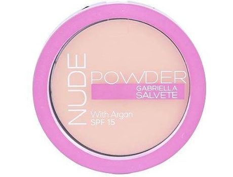 Base en Polvo GABRIELLA SALVETE Nude Fine Pressed Powder 15 Shade Ight (8g)