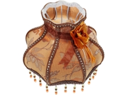 Lámpara De Mesita De Noche De Tela De Estilo Vintage