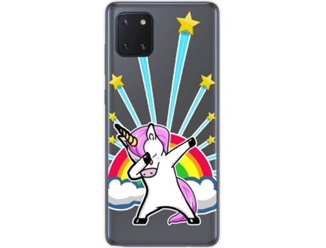 Carcasa Samsung Galaxy Note 10 Lite TUMUNDOSMARTPHONE Dibujos Transparente Multicolor