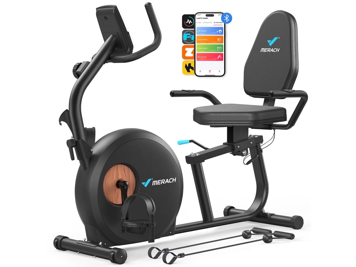 Bicicleta Reclinada Bicicleta Fija Horizontal Con Respaldo 510R