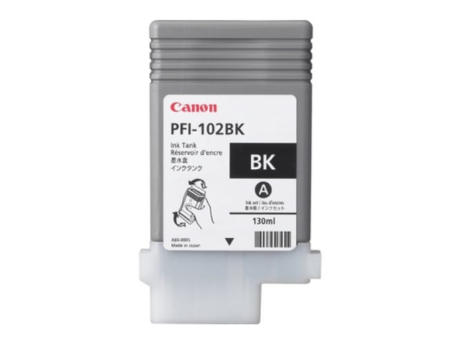 Cartucho de tinta Original CANON PFI-102BK Negro
