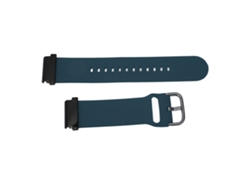 Correa de silicona impermeable de repuesto de 20 mm para Garmin Fenix 7s, color azul oscuro