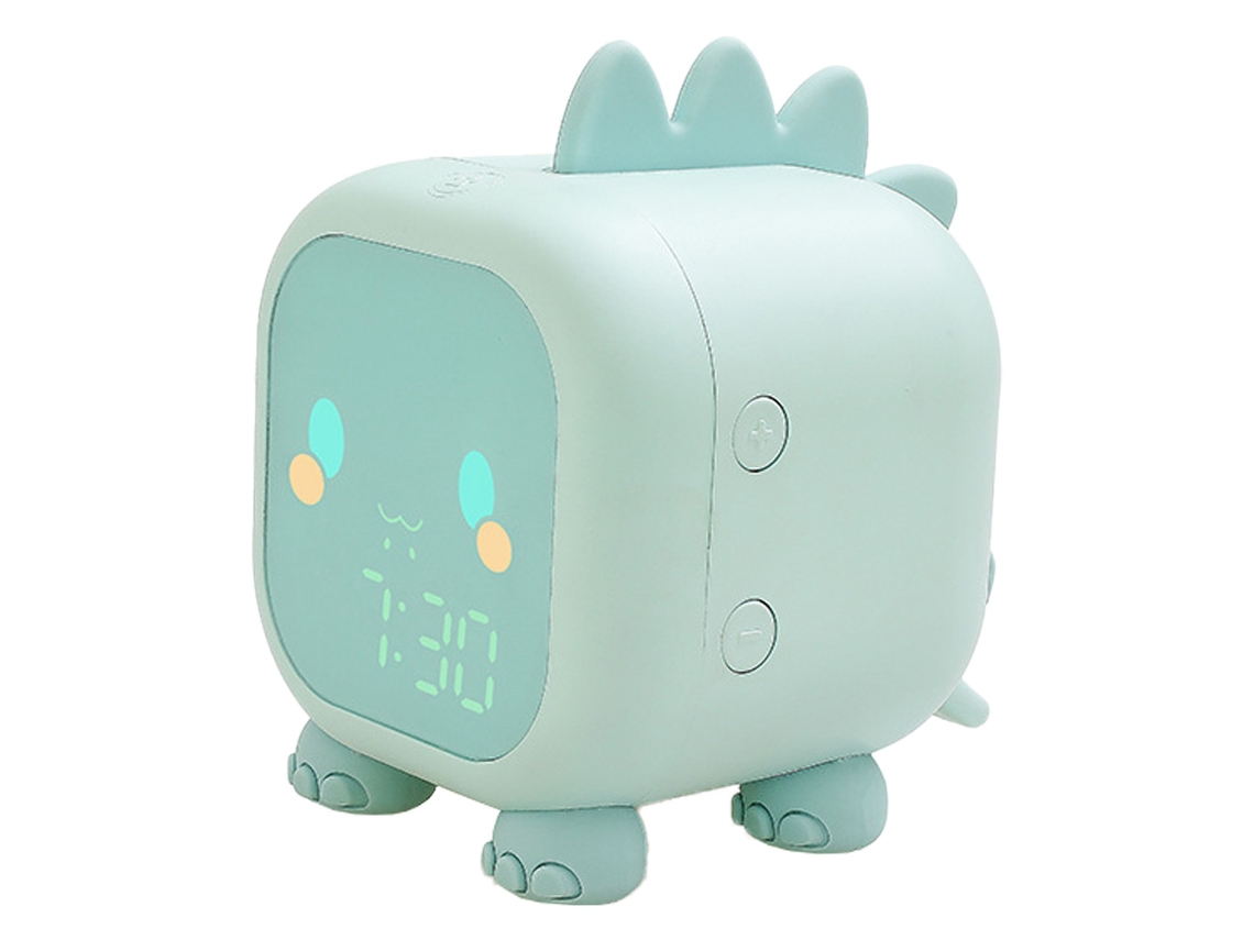 Reloj Infantil Dinosaurio con Luz, Despertador Digital para Niños NEVEANCE