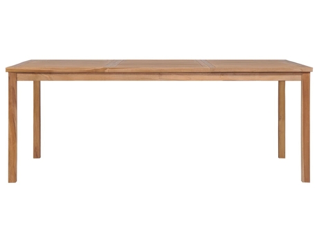 Mesa Jardin VIDAXL Marrón Madera (200x100x77 cm)