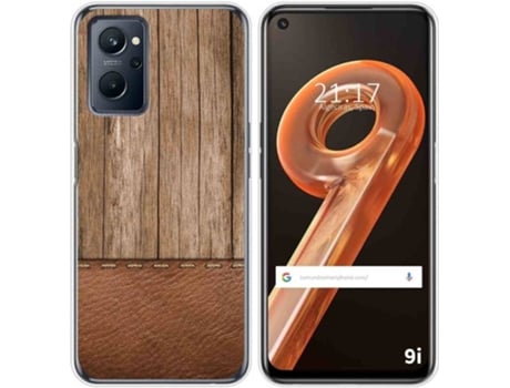 Carcasa Realme 9i TUMUNDOSMARTPHONE Dibujos Madera 09 Multicolor