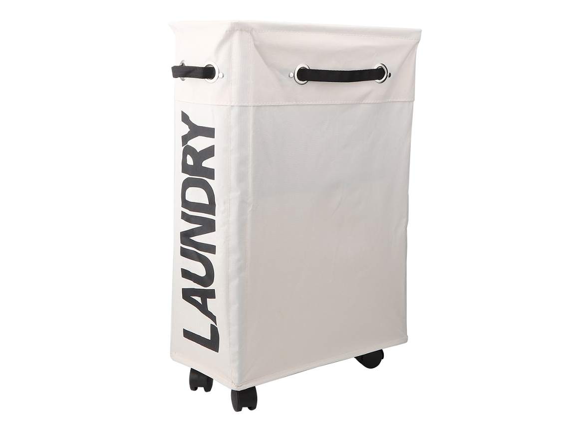 Cesto De Ropa Plegable Con Ruedas, Gran Capacidad Para Guardar Ropa.