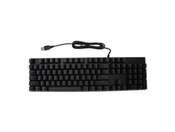 Teclado Mecánico Para Juegos, 104 Teclas, Interruptores Azules, Rgb, Usb, Resistente A Arañazos, Negro.