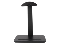 Suporte Universal Para Fones De Ouvido Em Madeira E Alumínio Anti-deslizante Para Mesa Salva Espaço