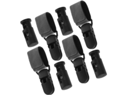 Clips de resorte para banderas de jardín: accesorios duraderos y fáciles de instalar. Gokoco
