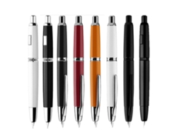 Bolígrafo de presión Majohn End Craftsman A1 Nighthawk blanco (sin clip)
