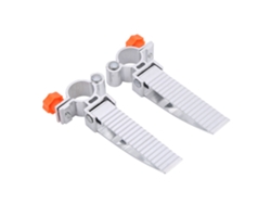 2026rebe-pedal Plegable De Aleación De Aluminio 360° Rotatorio Para Silla De Pesca (naranja)