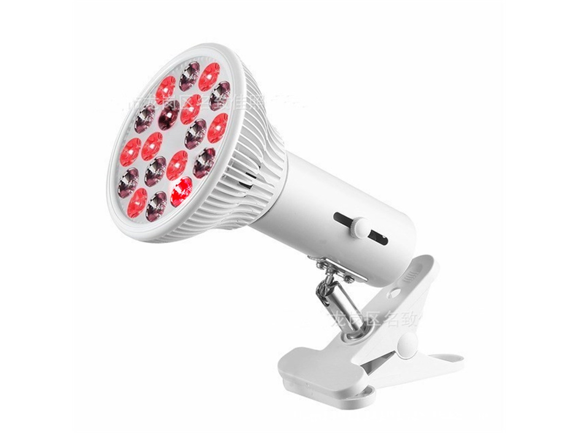 Lámpara De Fototerapia De Luz Roja, Equipada Con 18 Bombillas Led, Dispositivo De Fototerapia Facial Infrarroja Para Uso Doméstico.