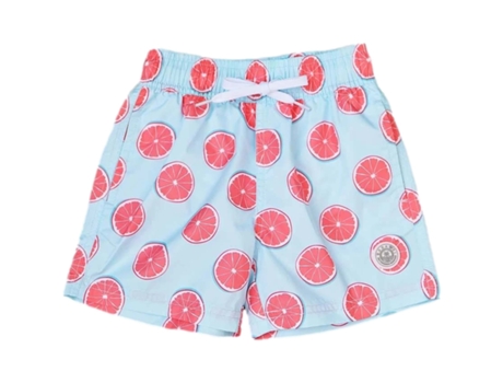 Bañador Boy Swim Short Loose-Sweet Pomelo Light Blue