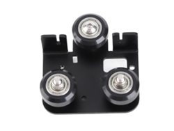 Placa de soporte trasera de metal negro para extrusor de impresora 3D Ender3 V2