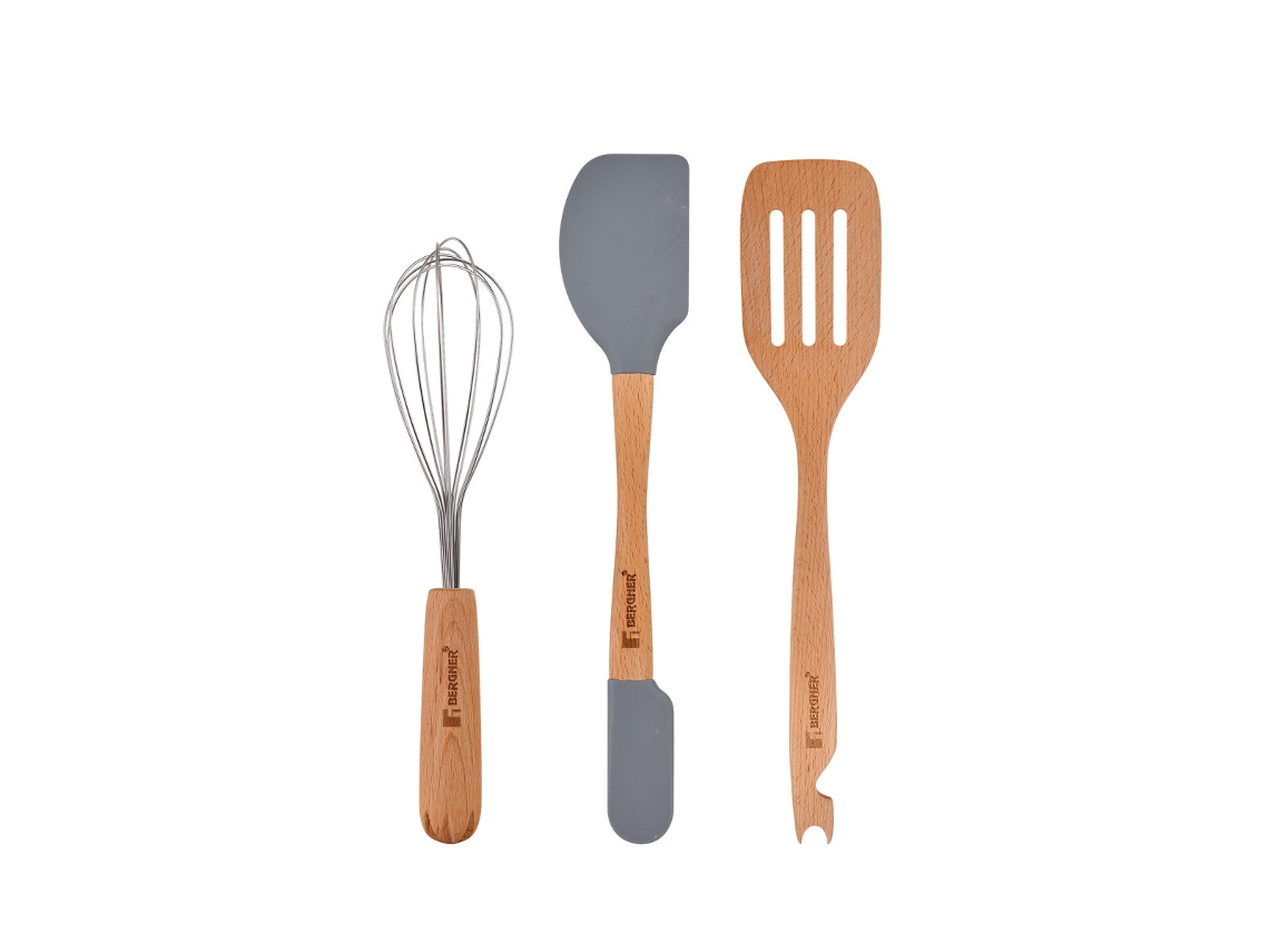 Juego de Utensilios de Cocina BERGNER GENIUS Gris