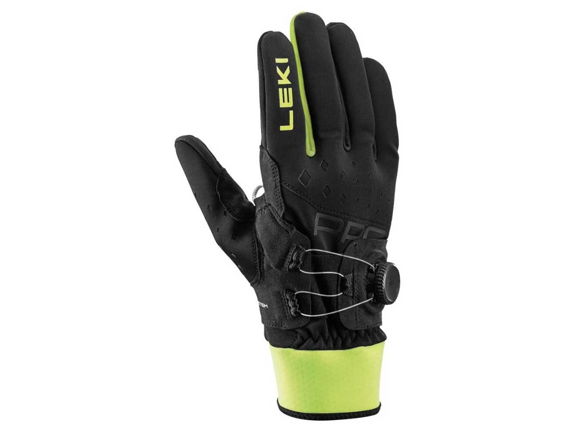 Guantes LEKI ALPINO Luvas Prc Boa® Shark Preto 8 Homem
