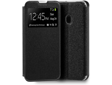 Funda para Samsung Galaxy M21 COOL Flip Cover Negro
