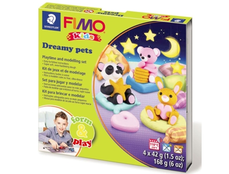 Plastilina GRAINE CRÉATIVE Staedtler Dream Animals Caja de arcilla polimérica