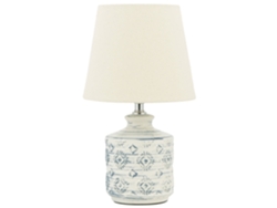 Lámpara de mesa BELIANI Rosanna de Cerámica Beige 20x20x35