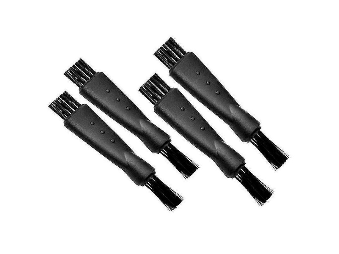 Cepillo De Limpieza De Doble Cara Para Recortadoras Y Afeitadoras, 4 Unidades.
