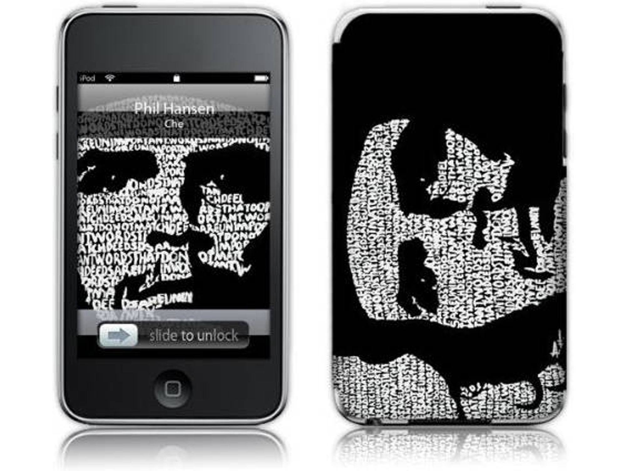 Funda para mp3/mp4 MUSICSKINS Che For Ipod Touch 2