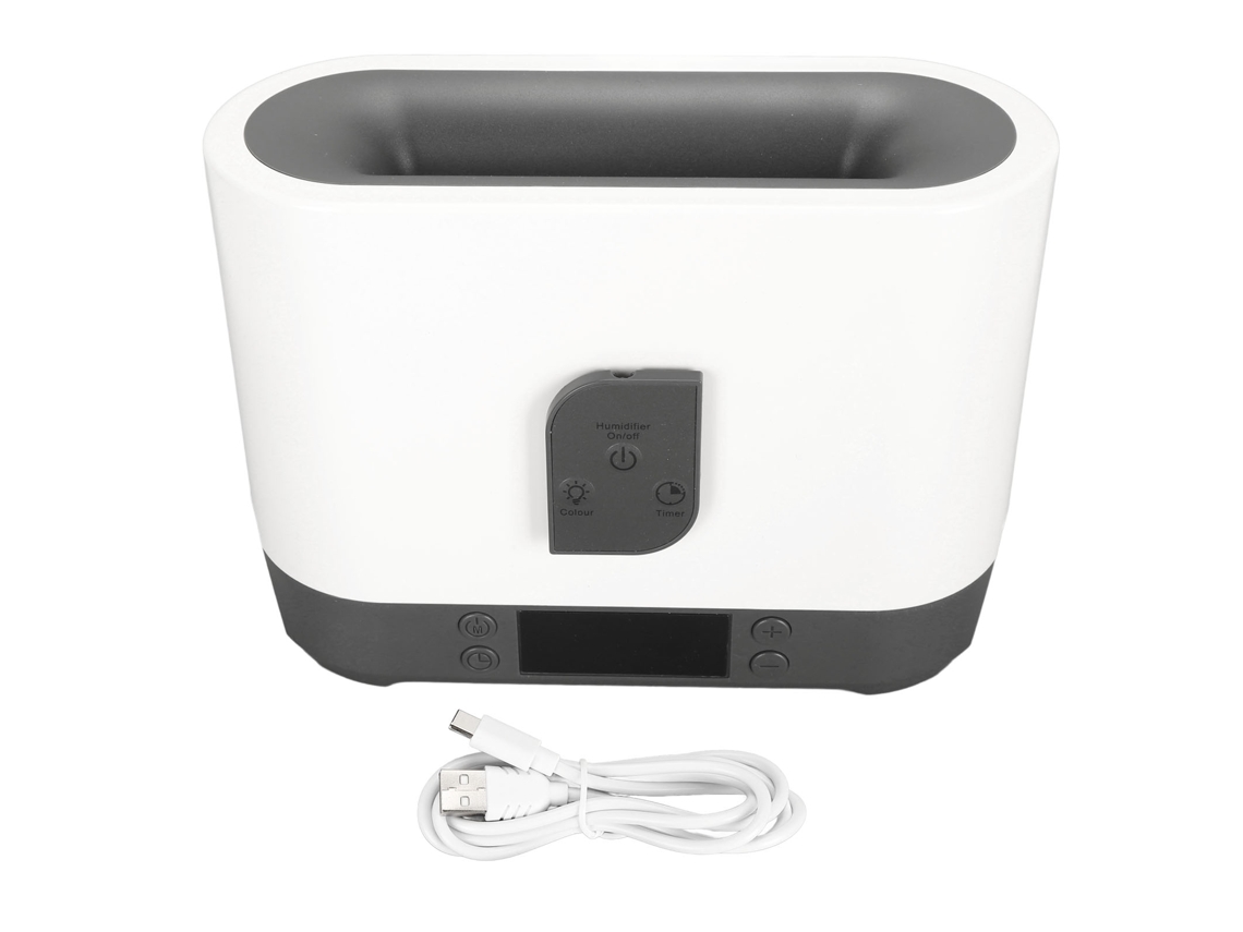 Humidificador Multifuncional Con Altavoz Bluetooth 5.2, Luz Rgb, Despertador Y Mando A Distancia.