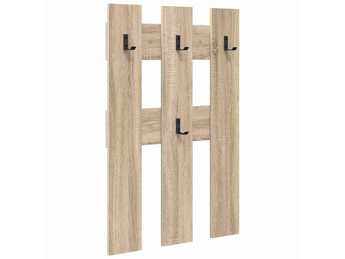 Maison Exclusive - Perchero De Pared Roble Sonoma 65 X 3 X 100 Cm